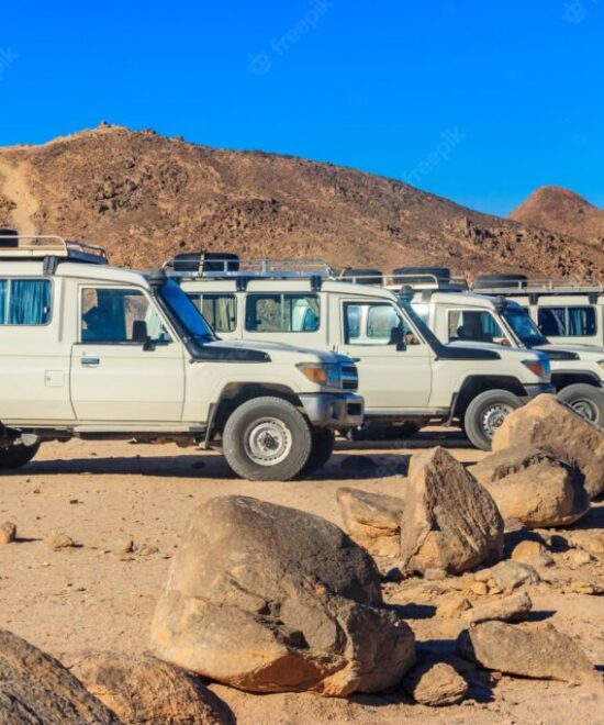 Wüstentour Hurghada mit Jeep 4×4 + Kamelritt. Privater Ausflug